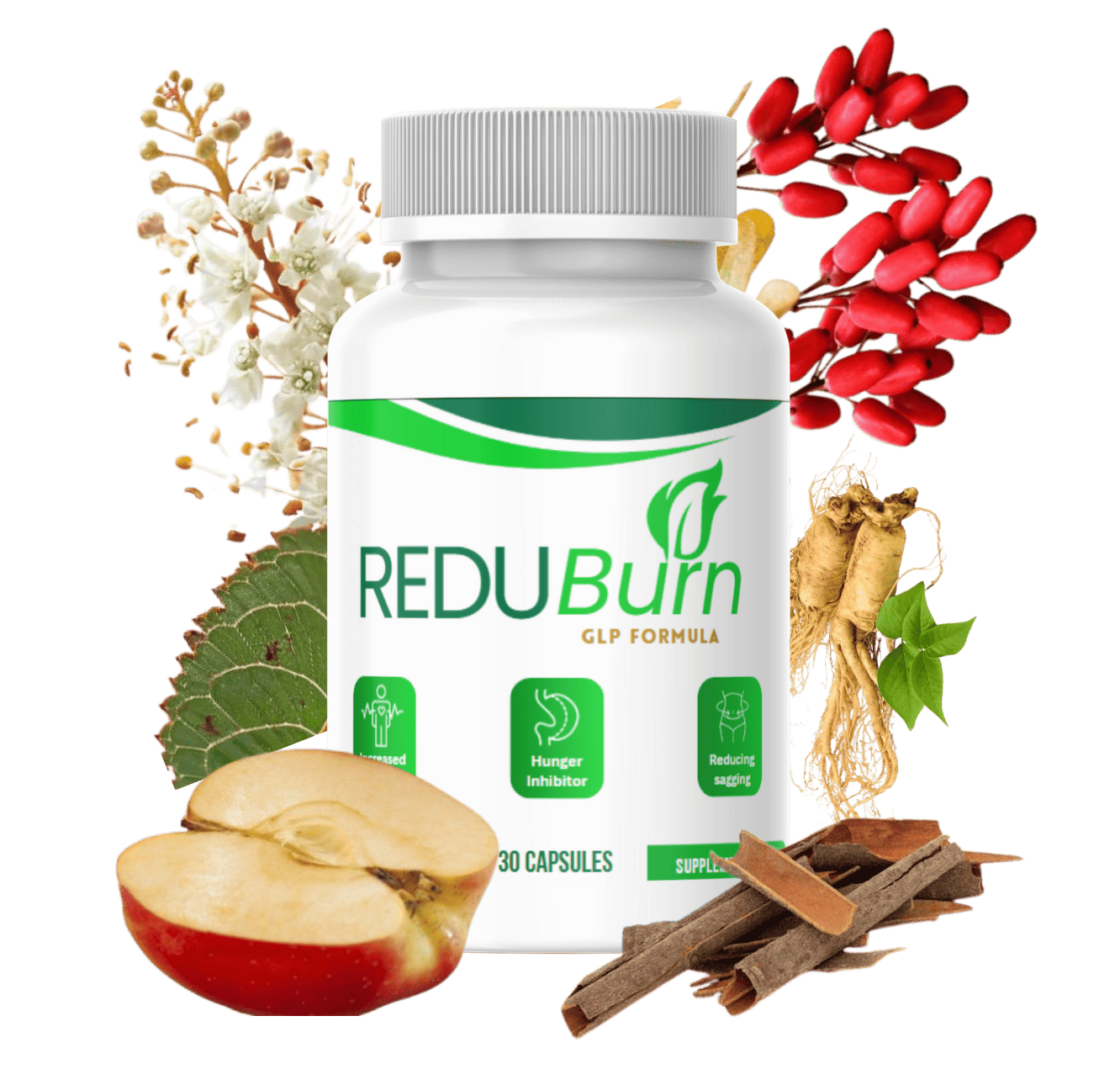 ReduBurn Supplement Bottles